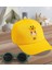 Kids Super Hero Tasarımlı Sarı Cotton Çocuk Şapkası ve Yeşil Çocuk Güneş Gözlüğü Hediye Seti 1