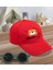 Kids Roar Tasarımlı Kırmızı Cotton Çocuk Şapkası ve Yeşil Çocuk Güneş Gözlüğü Hediye Seti 1