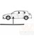 Opel Vectra C 2002 2008 Kapı Bandı Ön Sol Astarlı (Oem NO:5171073) 1