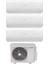 42000 BTU 1 Dış + 3 Iç Ünite 12000 + 18000 + 24000 BTU Multi Inverter Klima 1