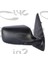 Alfa 146 Elektrikli Ayna 1994 - 2000 Mavi Cam Sol Oem NO:152235080 1