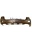 2007 - 2011 Hyundai Santa Fe Arka Tampon Siyah (Sis Delikli Bfn) (Oem NO:866112B020) 1