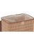 English Home Hardwood Bambu Saklama Kutusu 28X20X18 cm Kahve 2