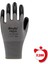 PN810 Gri-Siyah Polyester Örme Nitril Iş Eldiveni 10 Beden 288 Çift 1