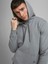 Kapüşonlu Gri Erkek Sweatshirt 12182537 2