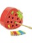 Caterpillar Apple Montessori Yiyor Ahşap Oyuncaklar Bebek Hafıza Eğitim Eşleştirme Çifti Oyun Matematik Erken Eğitim Interaktif Oyuncak | Matematik Oyuncakları 4