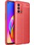 Oppo A74 Uyumlu Kılıf Esnek Silikon Koruyucu Tpu Deri Dokulu Hns 1
