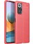 Xiaomi Redmi Note 10 Pro Uyumlu Kılıf Esnek Silikon Koruyucu Tpu Deri Dokulu Hns 1
