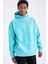 Oversize Fit Kapüşonlu Sweatshirt Y1237AZ22AU 3