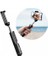 Katlanabilir Teleskopik Kablosuz Bluetooth Selfie Çubuğu, Selfie Stick Monopod Siyah 1