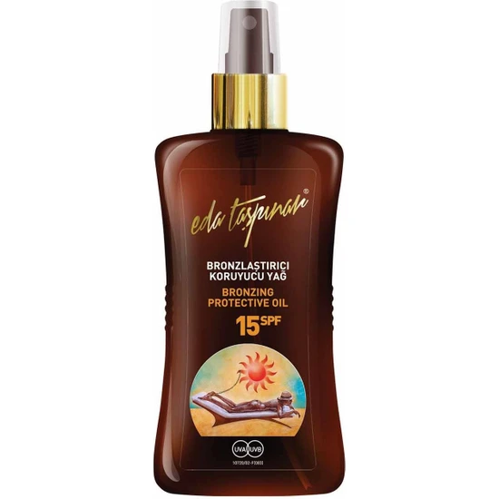 Eda Taşpınar Bronzlaştırıcı Yağ Spf 15 200 ml