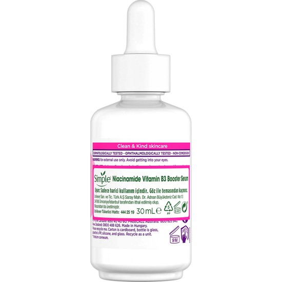 Simple Booster Serum 10 B3 Niacinamide Vitamini Eşit Cilt Fiyatı