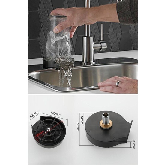 Safestore Yüksek Basınçlı Otomatik Bardak Yıkama Aparatı Fiyatı