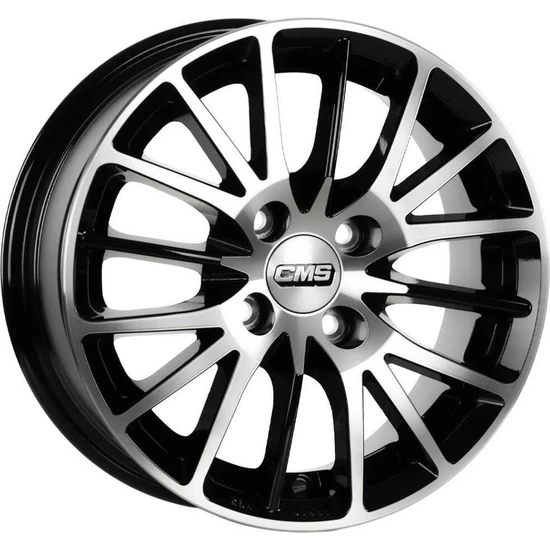 Cms CMS-456-04 6.0X14-4X100 ET35 67.2 Diamond Black Gloss Jant (4 Adet)