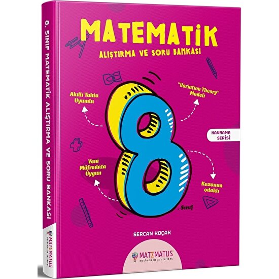 Matematus Yayınları 8. Sınıf Matematik Alıştırma Ve Soru Bankası