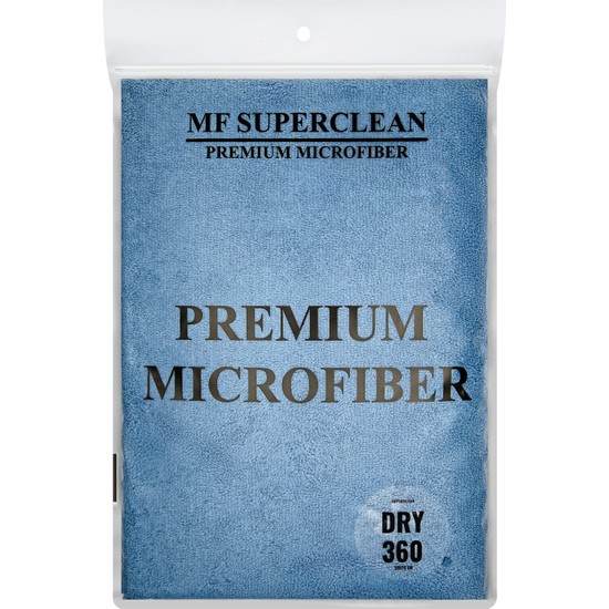 Superclean Mikrofiber Luks Oto Kurulama Bezi 360 Gsm 50X70 cm