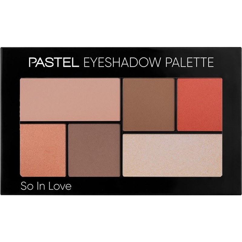 Pastel 201 Great Start So In Love Göz Farı Paleti 6 Renkli Uzun Süre Kalıcı Toz Form