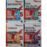 Günay Yayınları 5. Sınıf 4'lü Bumerang Soru Bankası Seti