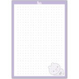 Ekeroğlu Kedi - Noktalı Bloknot Defter - Memopad - Notepad (14x20 cm)