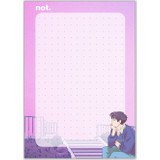 Ekeroğlu Anime - Noktalı Bloknot Defter - Memopad - Notepad (14x20 cm)