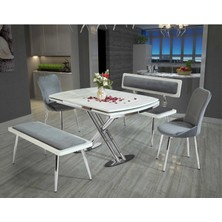 Eymense Perla Banklı Mutfak Masa Takımı