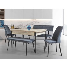 Eymense Venüs Banklı Mutfak Masa Takımı