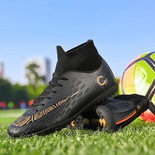 GK Fashion Erkek Boys Kramponlar Futbol Ayakkabıları Çocuklar Takım Spor Eğitimi Futbol Ayakkabıları (Yurt Dışından)