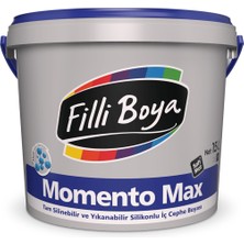 Filli Boya Momento Max Lületaşı Renk Soft Mat Silikonlu İç Cephe Boyası 7,5 Lt Tam Silinebilir Özellik