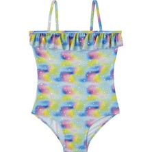 Slipstop Çok Renkli Kız Çocuk Mayo SM22110220 Rihanna Junior Swimsuit