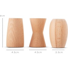 Gizemli Home Natural Wooden Always 3 Lü Set