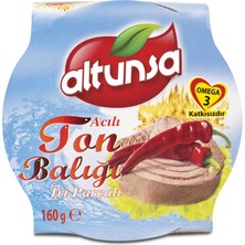 Altunsa Ton Balığı 160 gr + Acılı Ton Balığı 160 gr