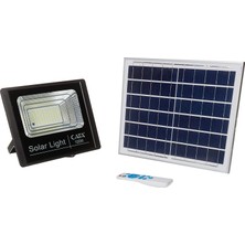 Hector Emporium CT-4648 100W 6400K Kumandalı LED Solar Projektör, Beyaz