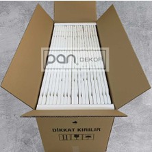 Pan Dekor 5 Adet (2,5m2) x Tuğla Desenli 3 Boyutlu Renkli Strafor Köpük Duvar Kaplama Paneli (BR-524)