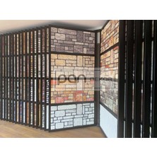 Pan Dekor 5 Adet (2,5m2) Karma Taş Desenli 3 Boyutlu Renkli Strafor Köpük Duvar Kaplama Paneli (KR-312)
