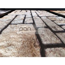 Pan Dekor 5 Adet (2,5m2) Karma Taş Desenli 3 Boyutlu Renkli Strafor Köpük Duvar Kaplama Paneli (KR-312)