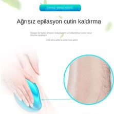 Hi Stores Ağrısız Epilatör Tüm Vücut Epilasyon Aleti - Açık Mavi (Yurt Dışından)