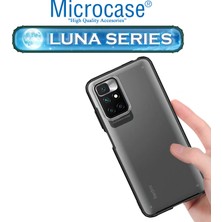 Microcase Xiaomi Redmi 10 Luna Serisi Köşe Korumalı Sert Rubber Kılıf - Siyah