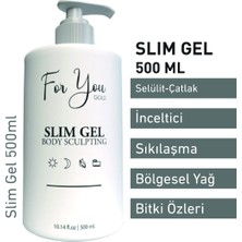 For You Gold Slim Jel - İnceltici- Sıkılaştırıcı Selülit Jeli 500 ml