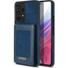 Lnobern Samsung Galaxy A52 ile Uyumlu Çoklu Kart Yuvası Kickstand Flip Telefon Koruyucu Kılıf   (Yurt Dışından)