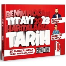 Benim Hocam Yayınları  TYT-AYT 2023 Tarih 3 Deneme Haritalarla