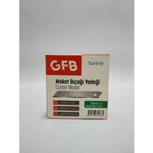 Gfb Maket Bıçağı Yedek Uç 100 Adet Maket Bıçağı Ağzı 1kutu