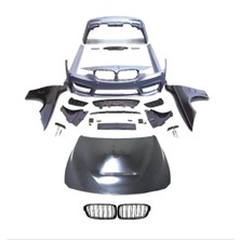 Auto GP Bmw f30 m3 body kit dönüşüm kiti full çamurluk kaput tampon 2013+