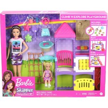 Barbie GHV89 Barbie Bebek Bakıcısı Skipper Parkta Oyun Seti