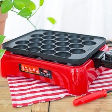 220 V 800 W Chibi Maruko Pişirme Makinesi Ev Elektrikli Takoyaki Makinesi Ahtapot Topları Izgara Pan Profesyonel Pişirme Araçları | Waffle Makineleri