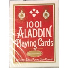 Aladdin Iskambil Kartları Kırmızı / Mavi / Siyah Güverte Uspcc New Edition Magic Koleksiyon Poker Magic Kartları Sihirli Hileler Sahne | Kart Oyunları