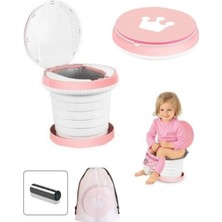 Mooie Baby's Katlanabilir Çocuk Tuvaleti Plus, Çok Fonksiyonlu Alıştırma Tuvaleti, Carry Potty , Taşınabilir Lazımlık