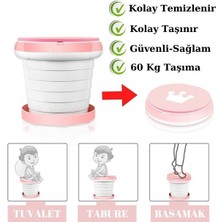 Mooie Baby's Katlanabilir Çocuk Tuvaleti Plus, Çok Fonksiyonlu Alıştırma Tuvaleti, Carry Potty , Taşınabilir Lazımlık