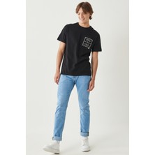 Lee Rider Slim Fit Dar Kesim Normal Bel Esnek Jean Kot Pantolon