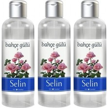 Selin Bahçe Gülü Kolonya Pet 100 Ml 3 Adet
