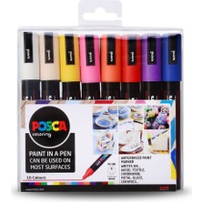 Uni Posca Marker PC5M 1.82.5 mm 16'lı Set 2